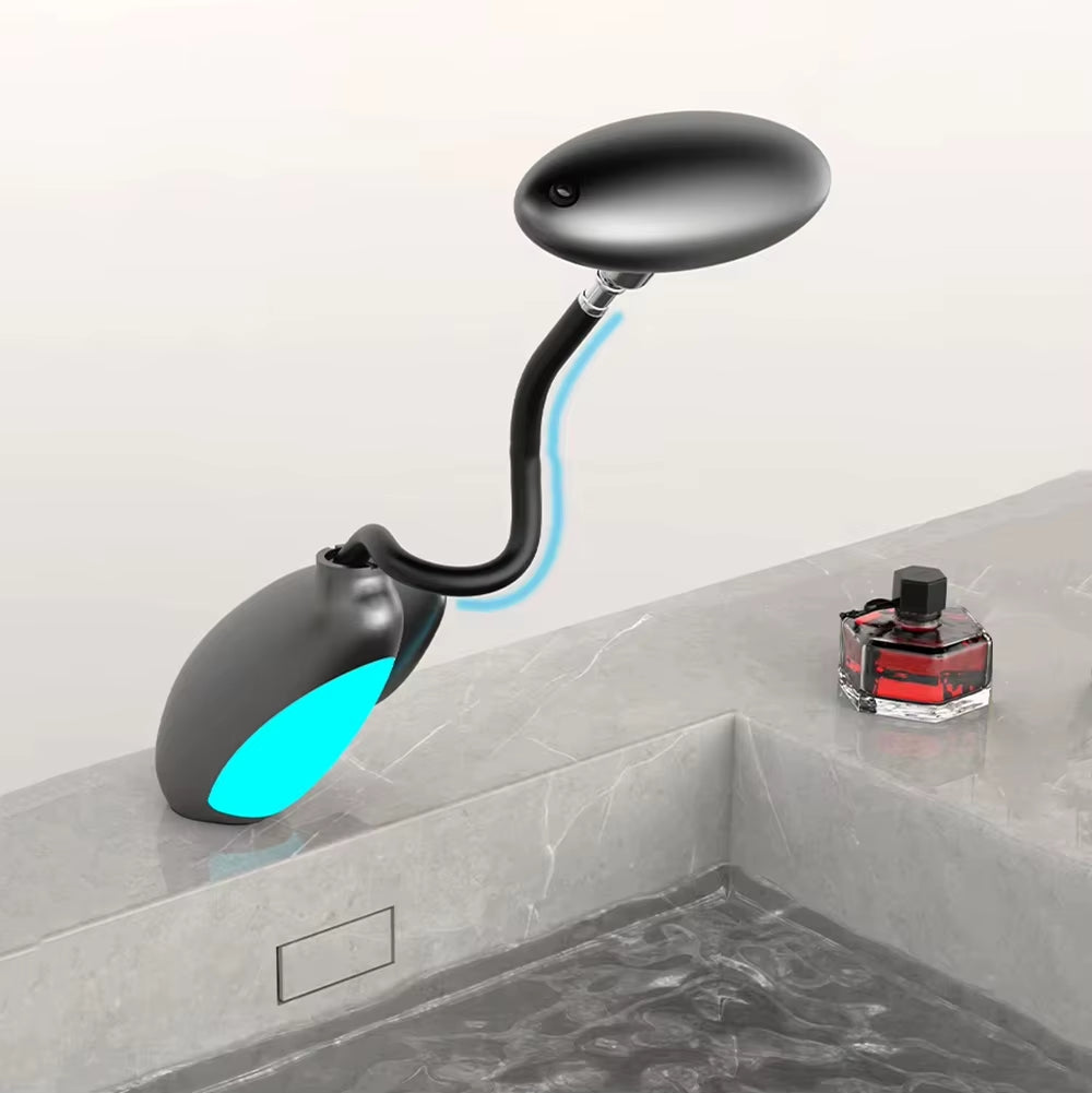 Smart LED Color-Changing 4 Modes Bathroom Faucet with 360° Rotating Pull-Out Spout
